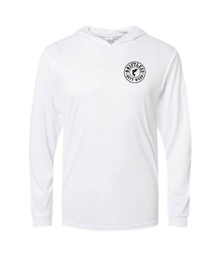 Driftless Tech Shirt White Front