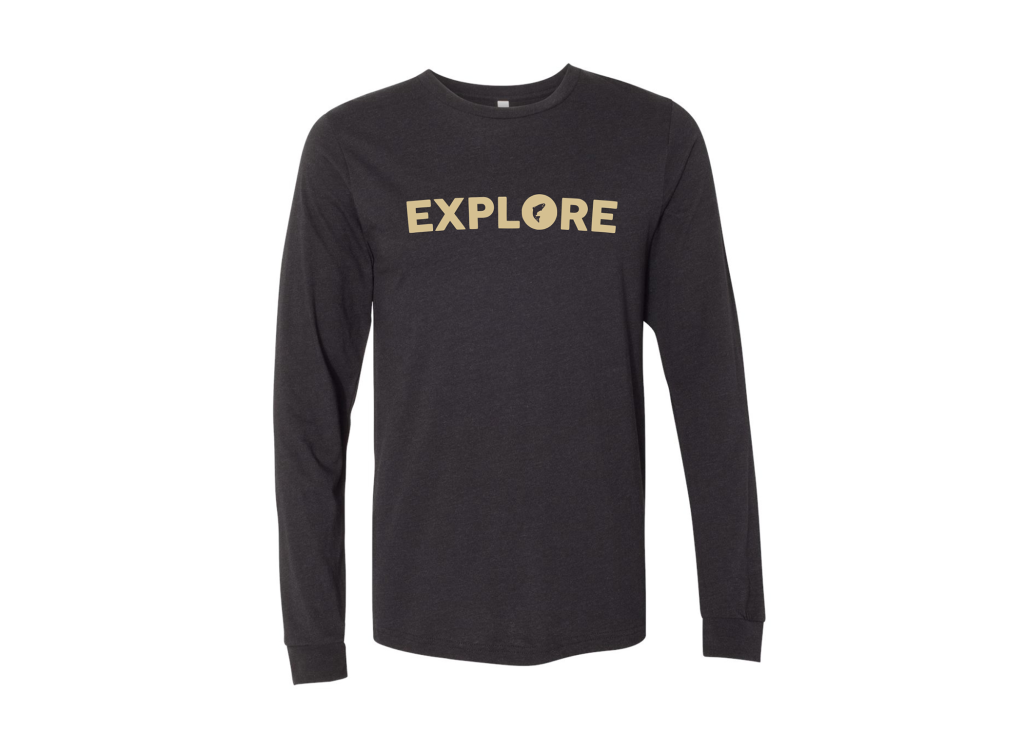 Explore tee black